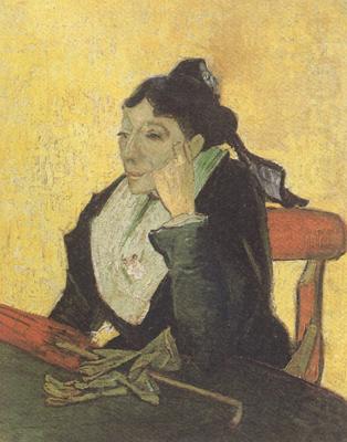 L'Arlesienne:Madame Ginoux wtih Books (nn04), Vincent Van Gogh